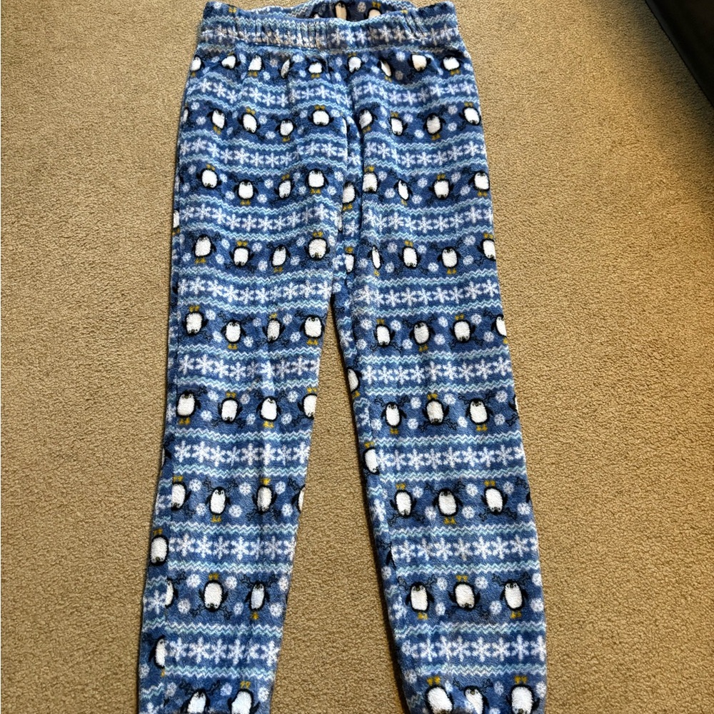 Blue Penguin Pajama Pants